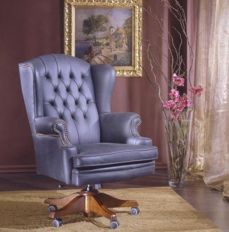 fauteuil en cuir pour femme pour le bureau