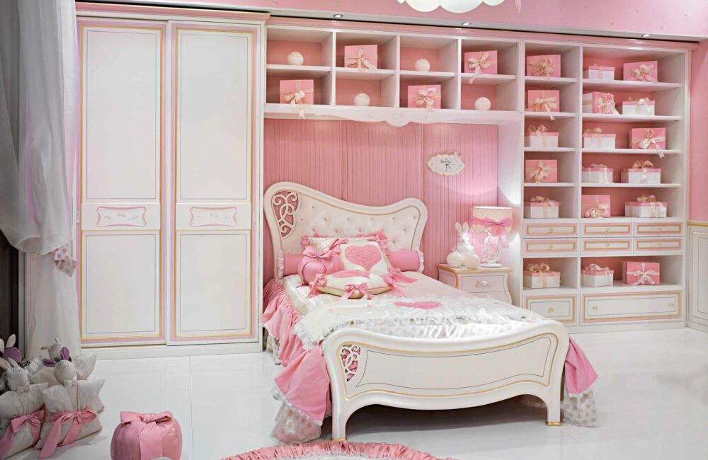 chambre élégante pour les filles