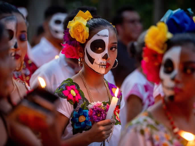 Día De Los Muertos Cultura Mexique