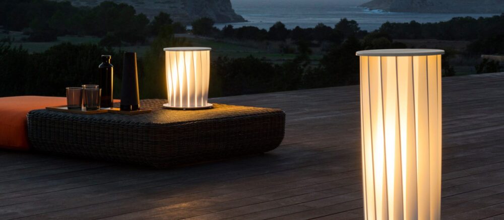 Lampes de jardin luxueuses