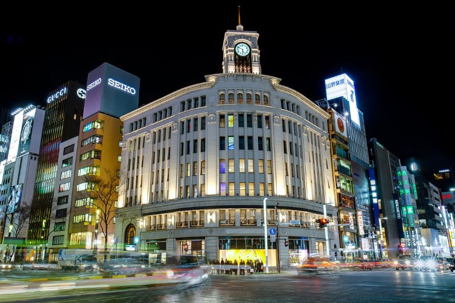 Lieux de luxe à Tokyo