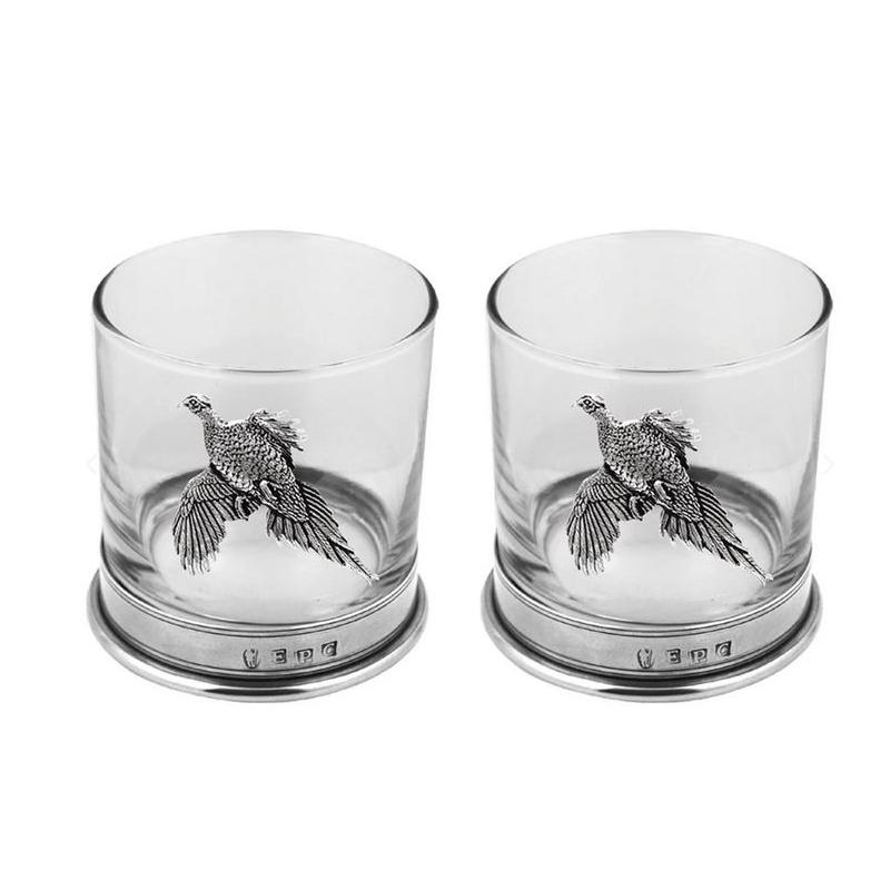 Ensemble de deux verres à whisky