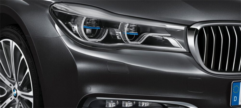 lumières dans la nouvelle BMW 7