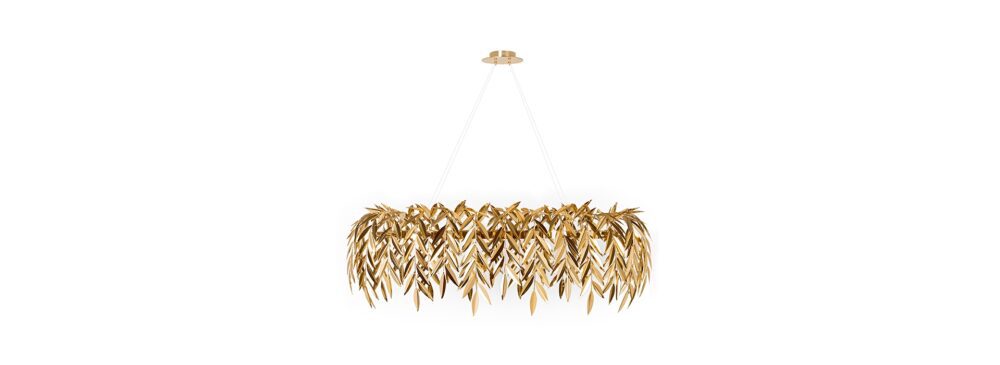 lustre luxueux dans un style minimaliste