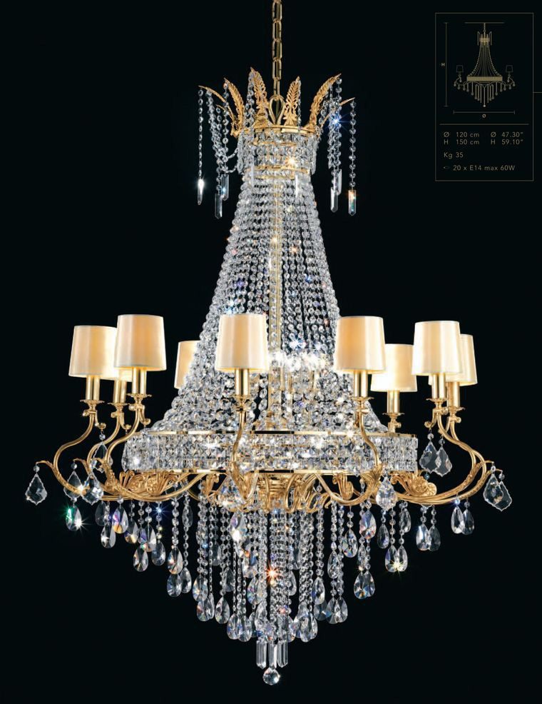 Lustre italien pour le salon