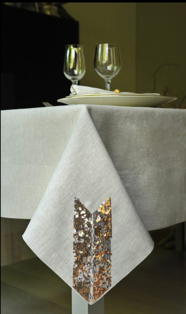 nappe dorée