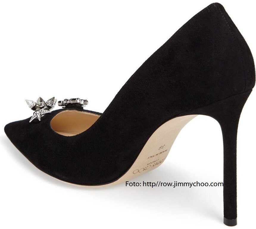 talons jimmy choo noirs