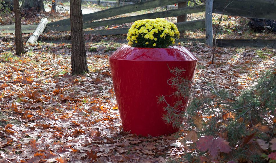 pot de fleur élégant pour le jardin