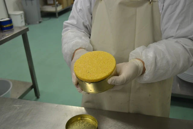 Production de caviar blanc