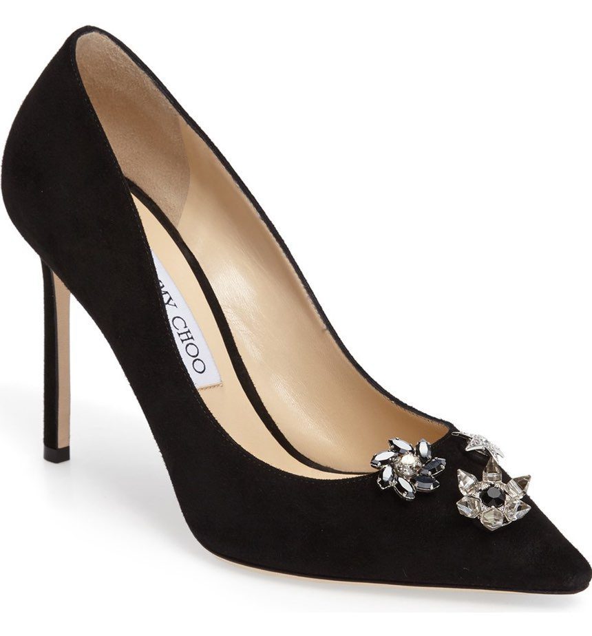 talons aiguilles noirs de Jimmy Choo