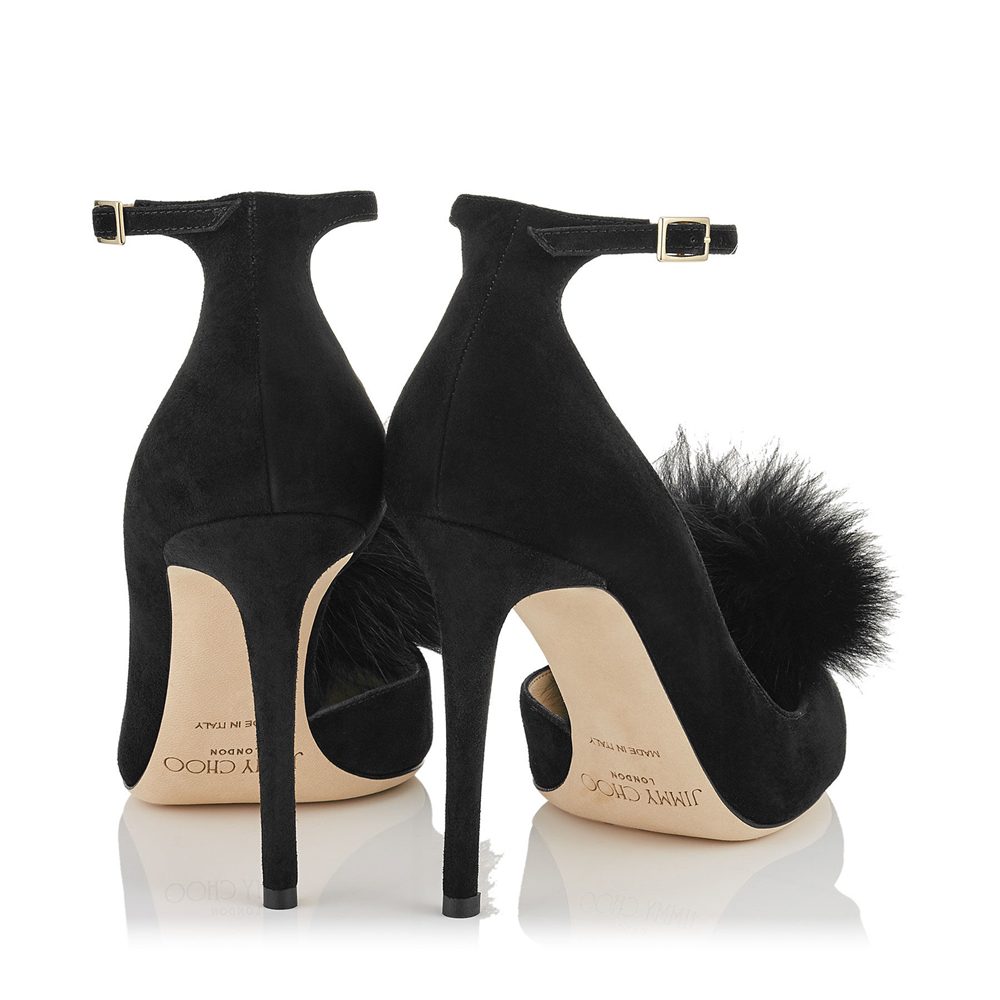 talons jimmy choo noirs