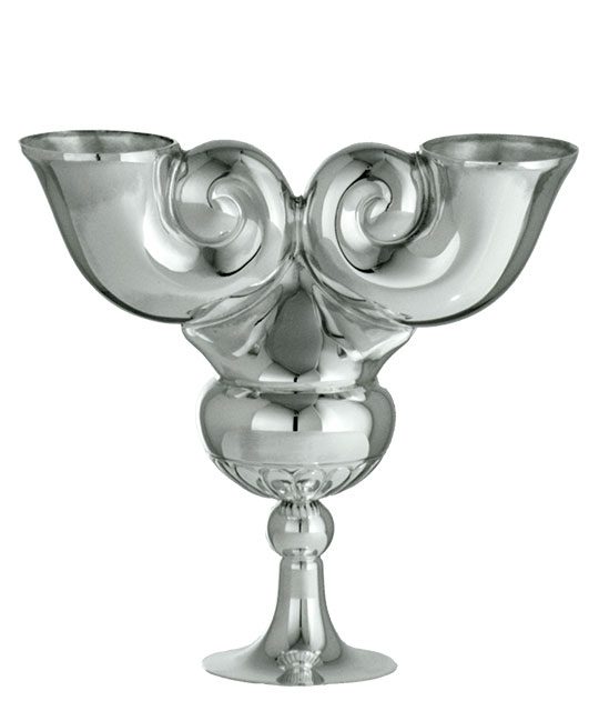 vase en argent