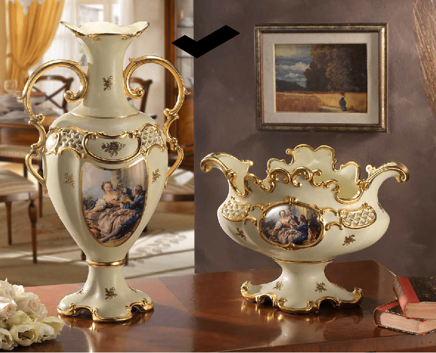 Vase baroque