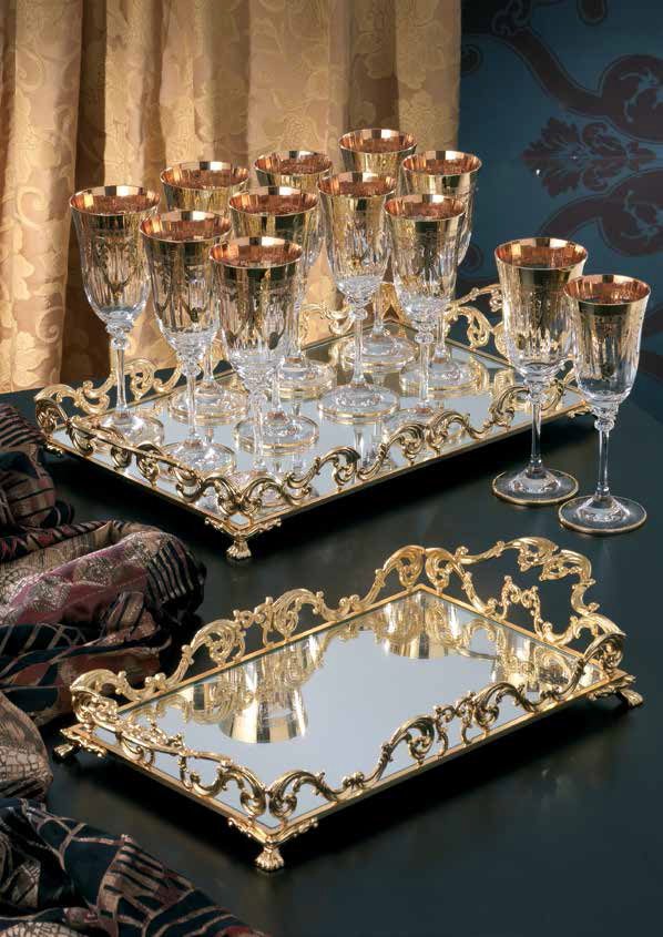 verres en cristal luxueux