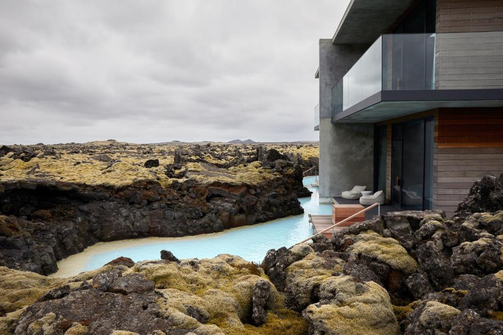 Destinations de vacances extravagantes La retraite au Blue Lagoon Islande