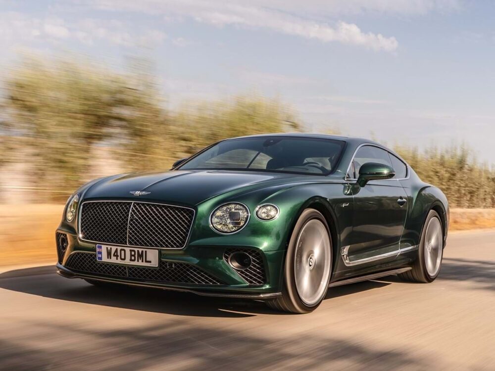 Marque Bentley dans de belles couleurs