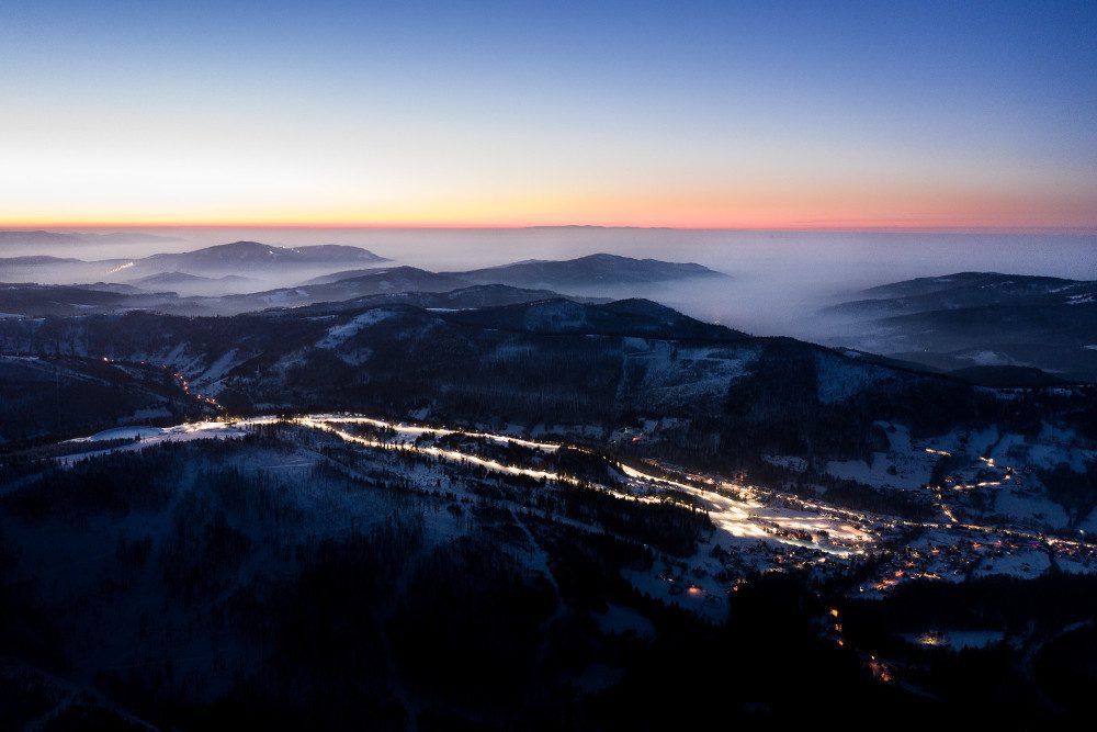 Stations de ski célèbres en Pologne Station de montagne de Szczyrk