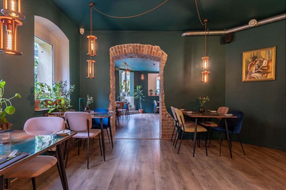 Restaurants de luxe à Poznań Nooks Wnetrze