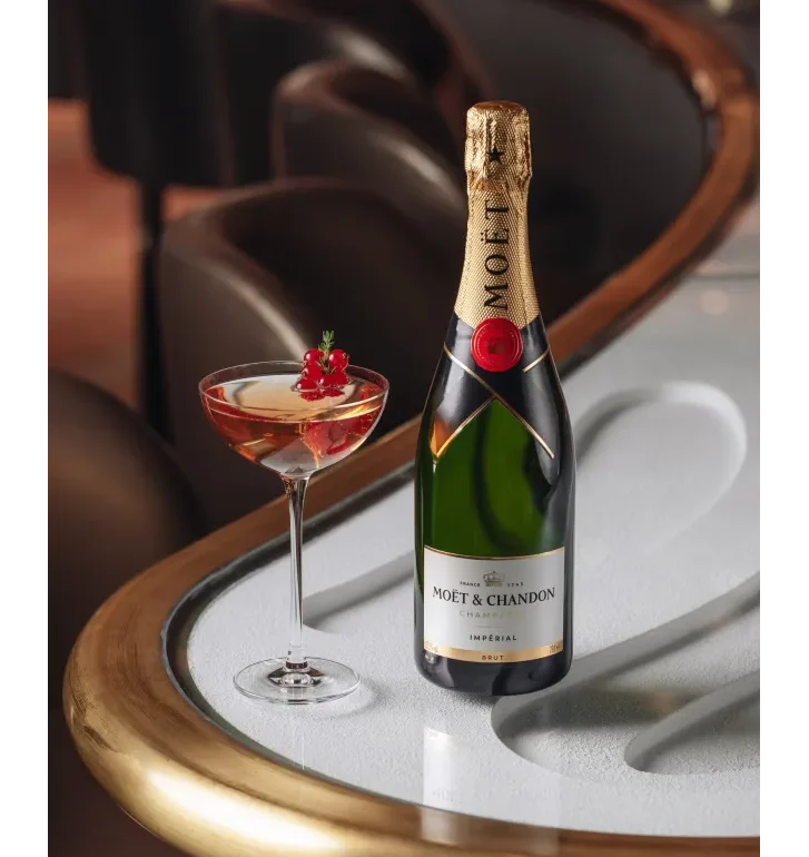 Combien coûte une bouteille de champagne Moet