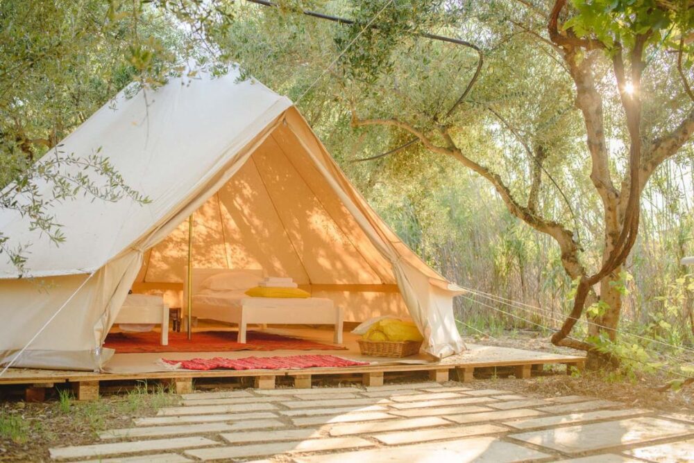 Le glamping est-il confortable ?
