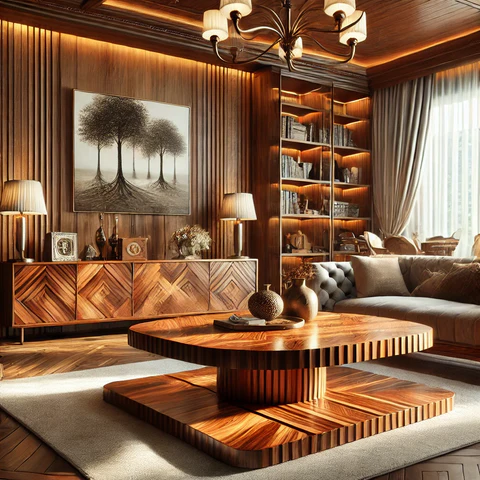 Meubles de luxe en bois