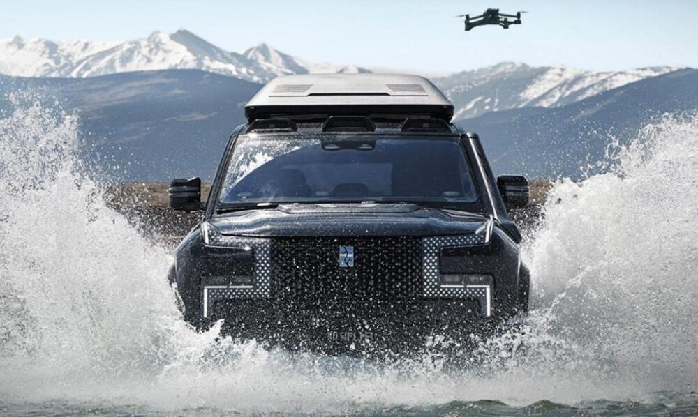 Voiture électrique de luxe