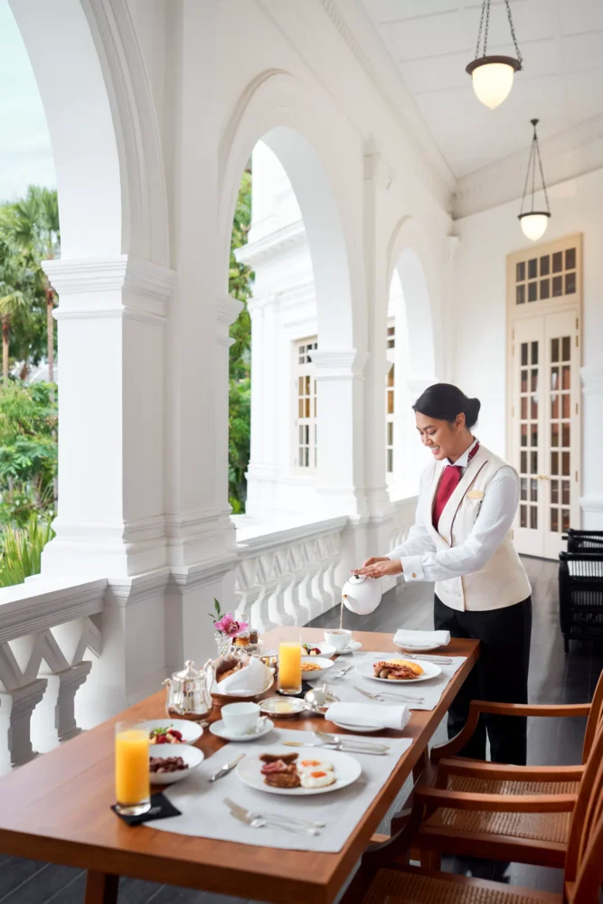 Raffles Hotel Singapore Service