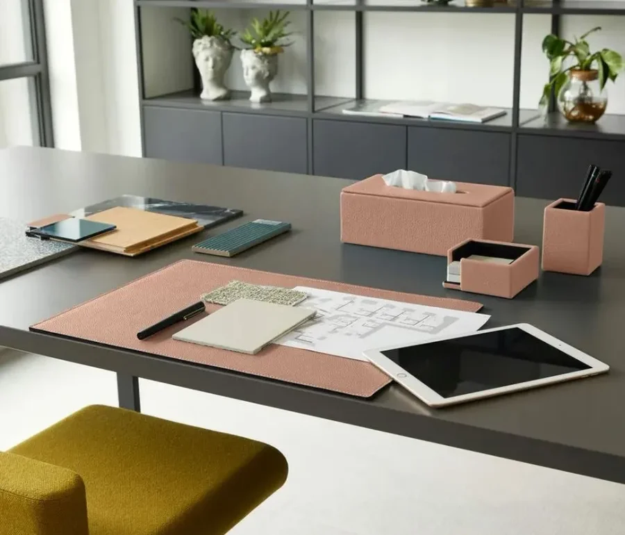 Accessoires En Cuir Pour Bureau Fonction Style Prestige