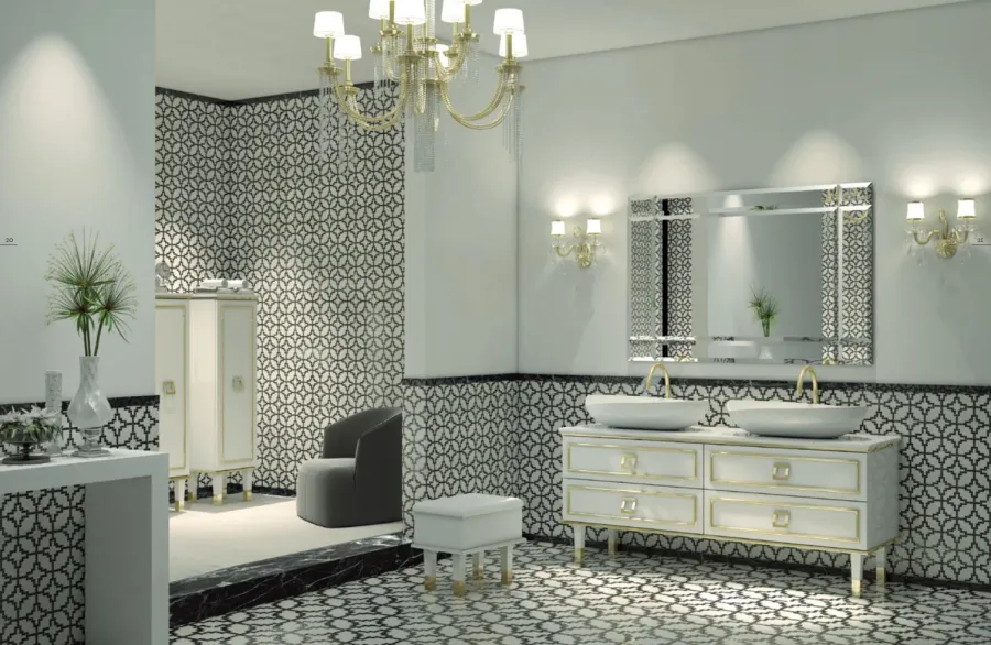 Salle de bain de luxe étape par étape