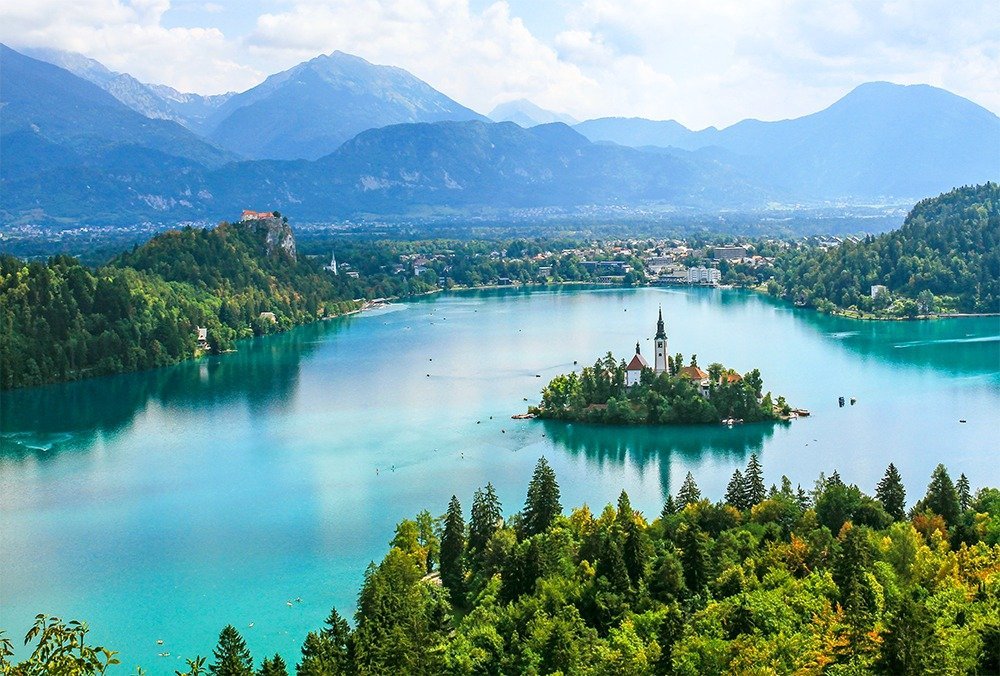 Lac de Bled Slovénie