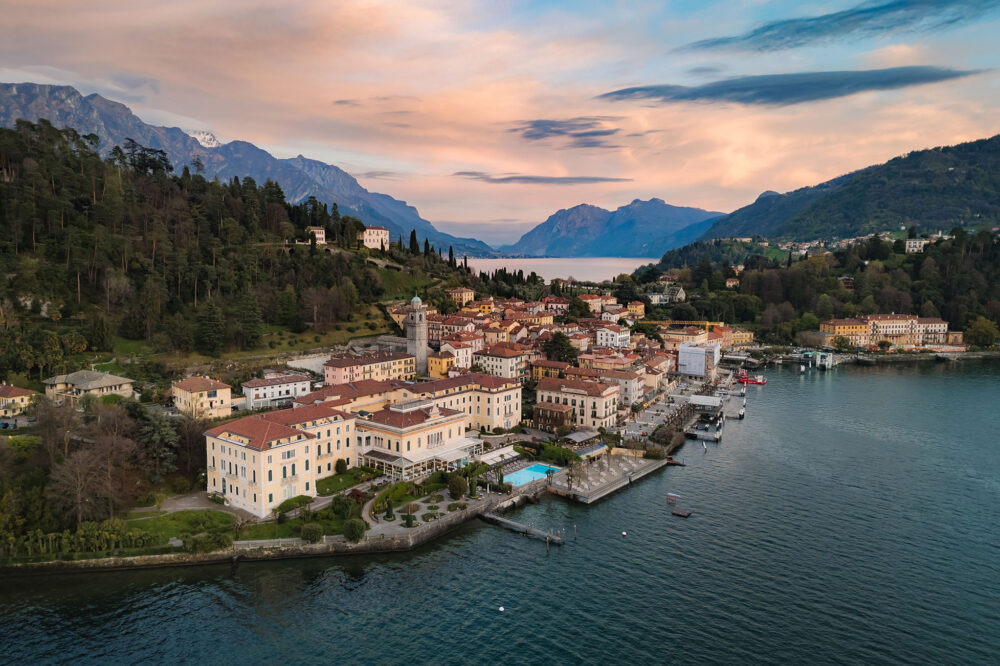 Villas au bord du lac de Côme