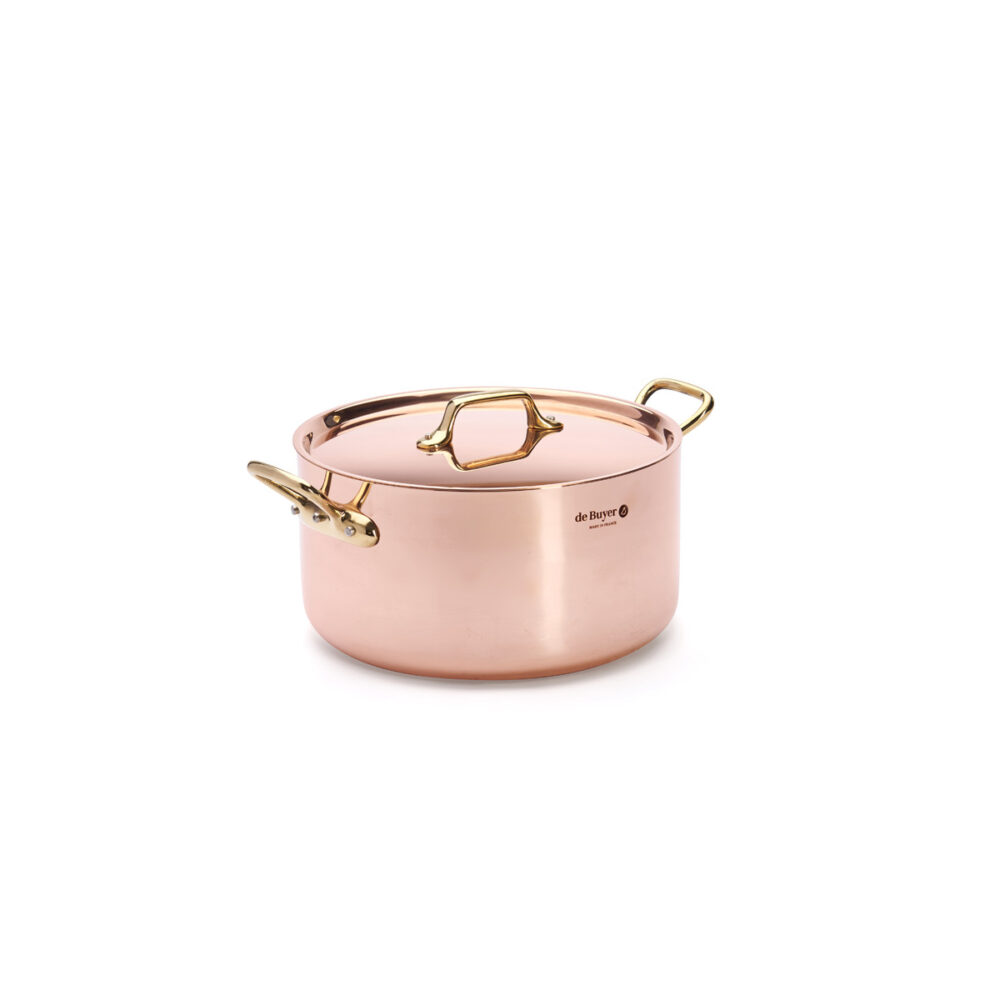 Casseroles en cuivre premium