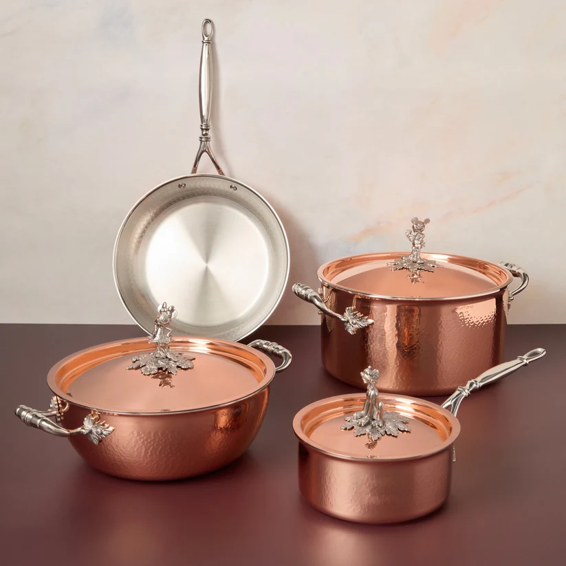 Casseroles en cuivre Premium