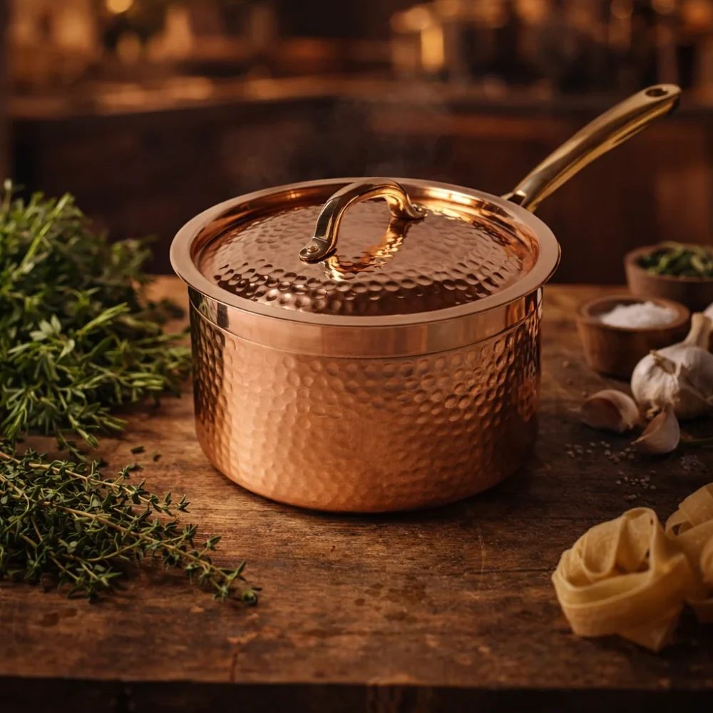 Casserole en cuivre