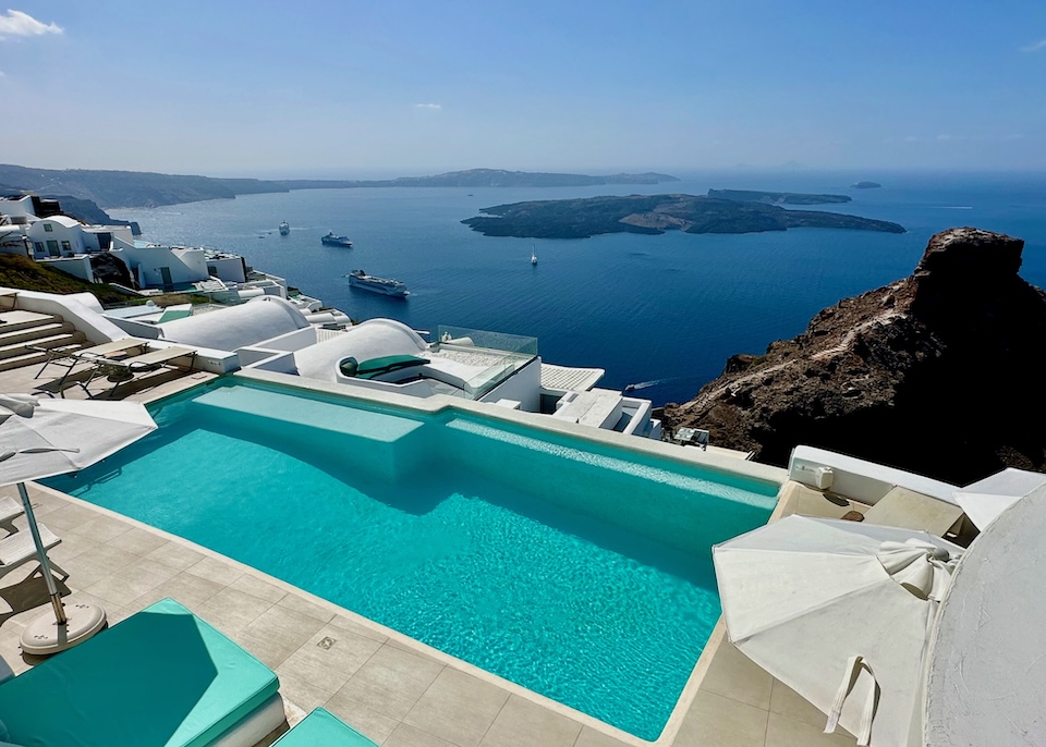 Hôtels à Santorin