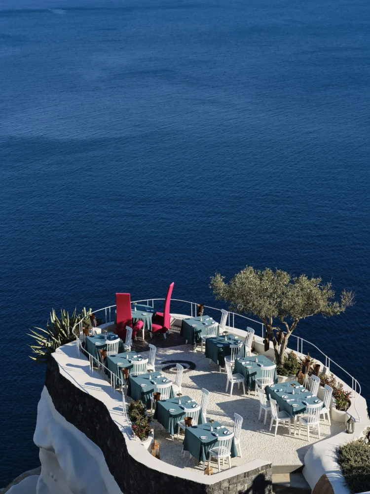 Hôtels de luxe à Santorin